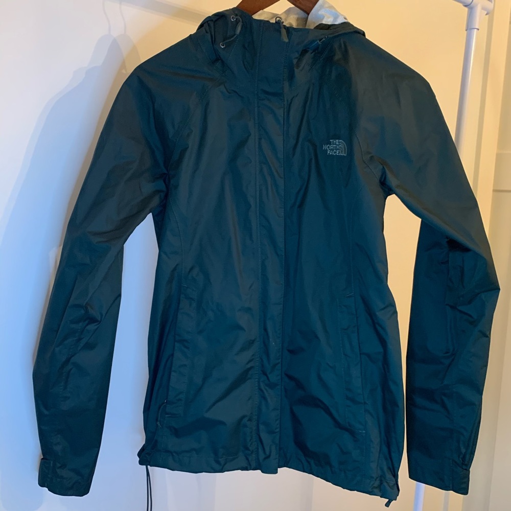 “The North Face” rain coat